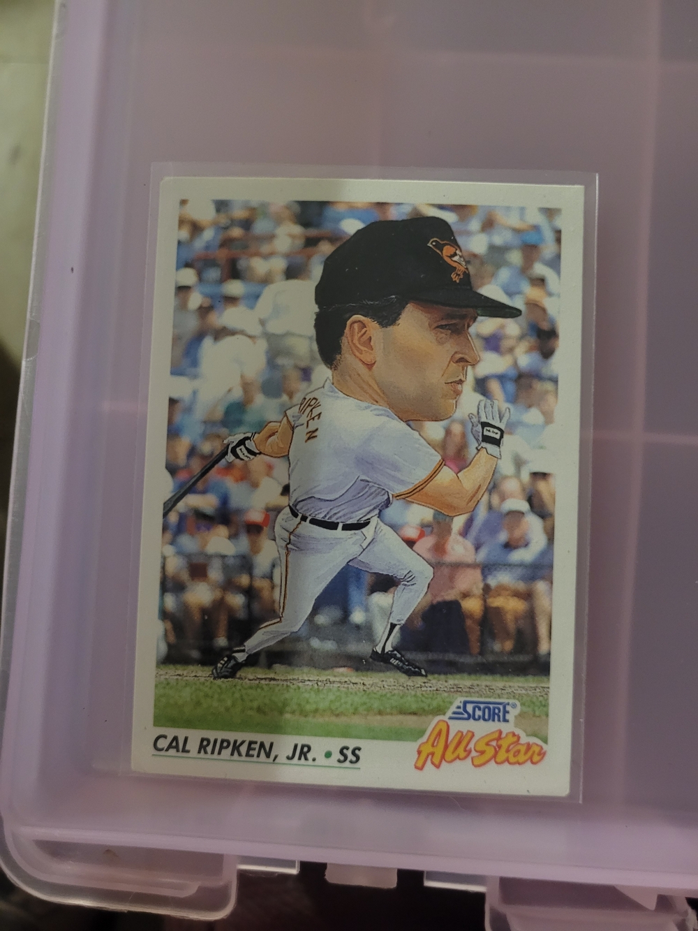 3/20$ Cal Ripken Jr. All-Star Baseball Card - White, Black, Orange